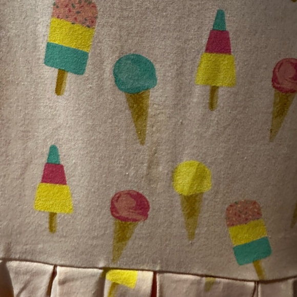Ice cream jersey dress by Rachel Riley size 8 - Picture 3 of 6